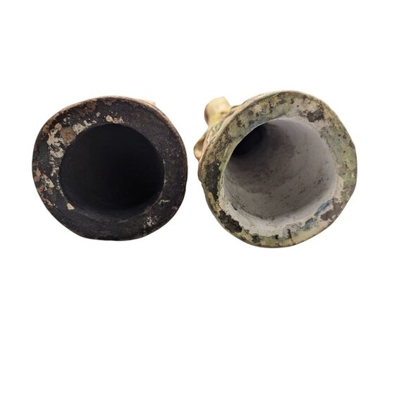 Vintage Ceramic Figurines Sculptures Hand made and signed by AT 17" Tall - Picture 5 of 15